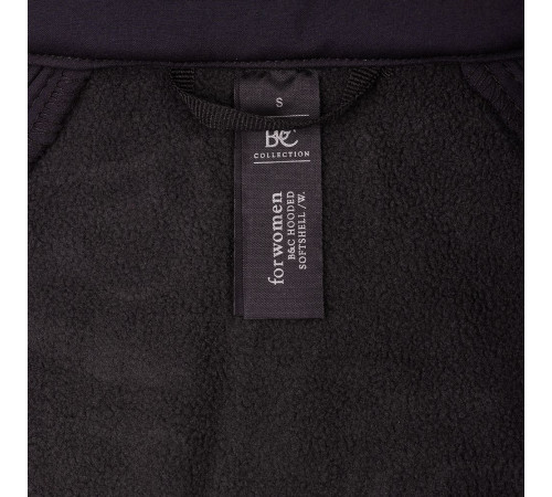 Куртка женская Hooded Softshell черная