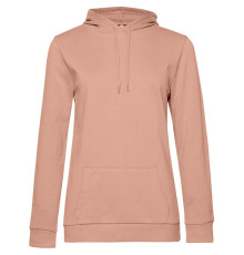 Толстовка с капюшоном женская Hoodie, бежевая (nude)