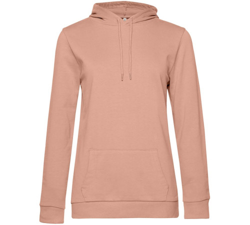 Толстовка с капюшоном женская Hoodie, бежевая (nude)