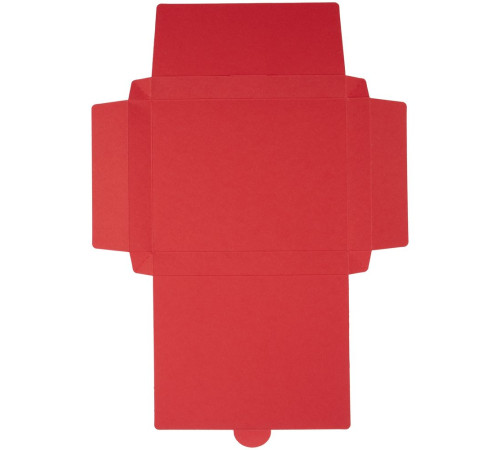 Коробка самосборная Flacky Slim, красная