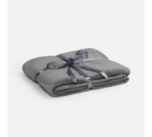 Плед Plush, серый