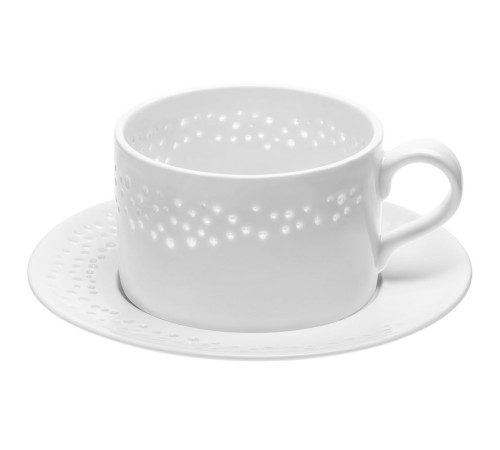 Чайная пара Coralli Luziano, белая