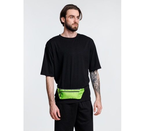Спортивная поясная сумка Run for Fun, зеленое яблоко