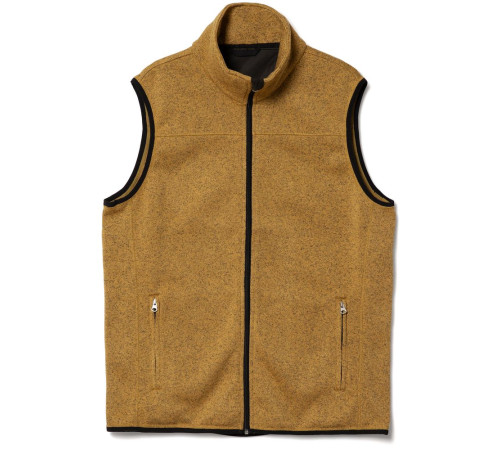 Жилет унисекс Gotland, горчичный