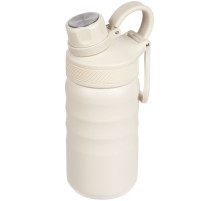 Термобутылка Fujisan 2.0 без логотипа, белая (молочная)