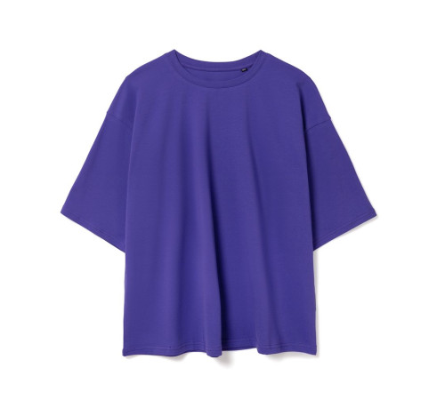 Футболка унисекс оверсайз Street Vibes, фиолетовая