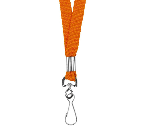 Лента с карабином Colorplan, оранжевая