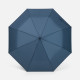 Зонт складной Classic, темно-синий с темной ручкой