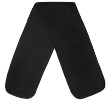 Шарф Fleecy, черный