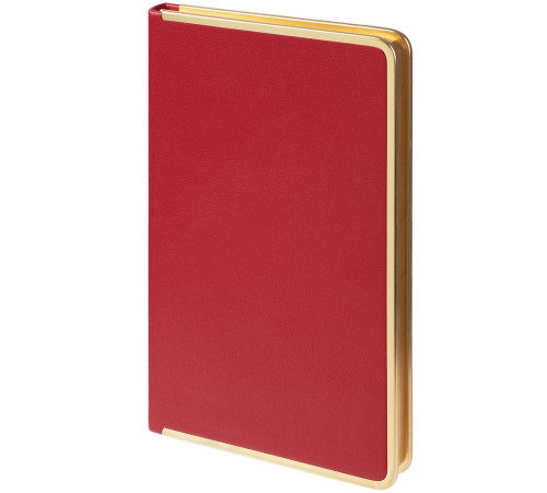 Ежедневник Relax, недатированный, красный
