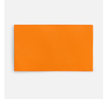 Лейбл тканевый Epsilon, M, оранжевый неон