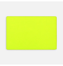 Наклейка тканевая Lunga, L, желтый неон