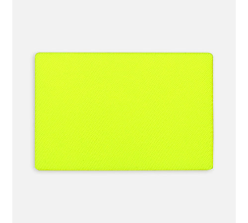 Наклейка тканевая Lunga, L, желтый неон