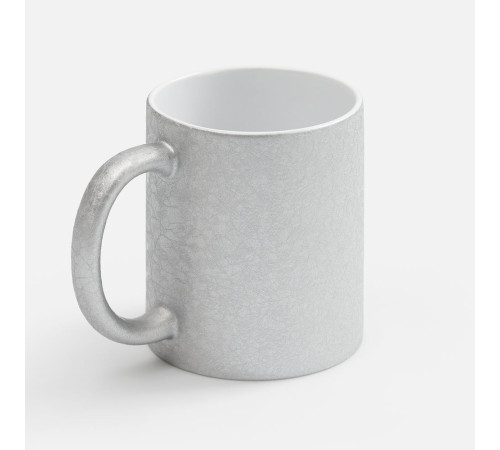 Кружка для сублимационной печати Sagredo, серебристая