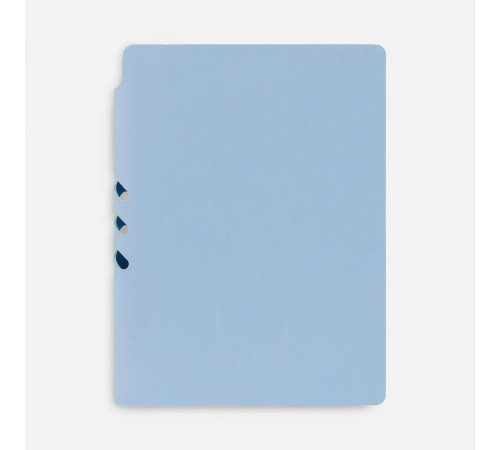 Ежедневник Flexpen Shall, недатированный, голубой