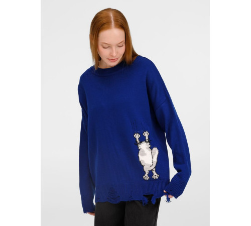 Джемпер Sharpick, темно-синий (кобальт)