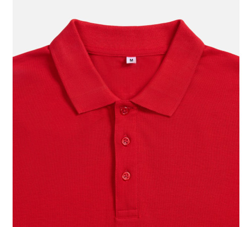 Рубашка поло унисекс Tervise, красная