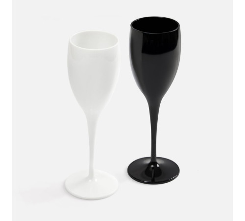 Бокал для шампанского Empresa, черный