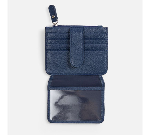 Картхолдер на молнии Unison, синий