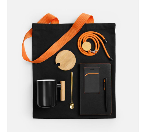 Набор Trait Office, черный с оранжевым