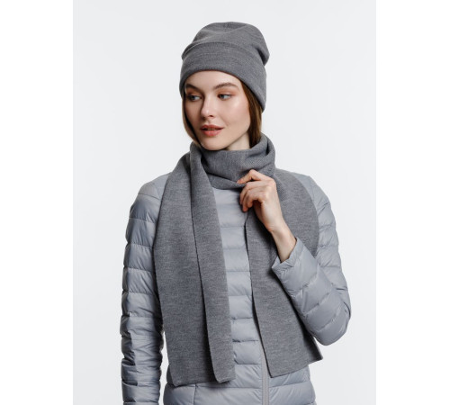 Шарф Real Talk, серый