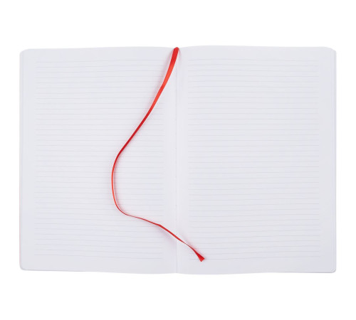 Блокнот Urban, в линейку, красный