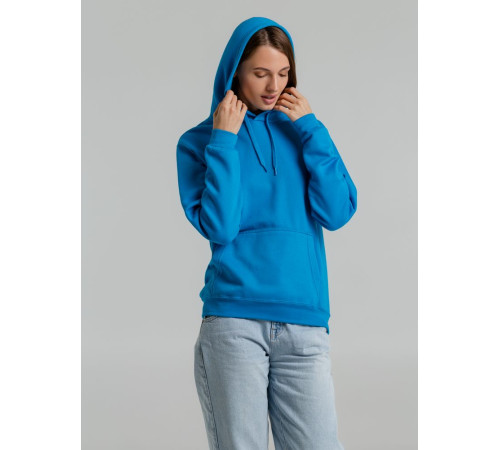 Толстовка с капюшоном Snake II бирюзовая