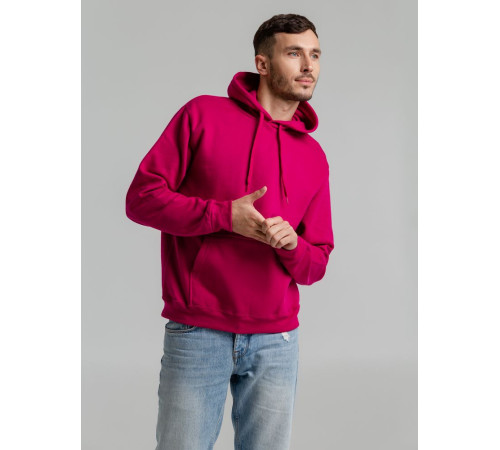 Толстовка с капюшоном Snake II ярко-розовая (фуксия)