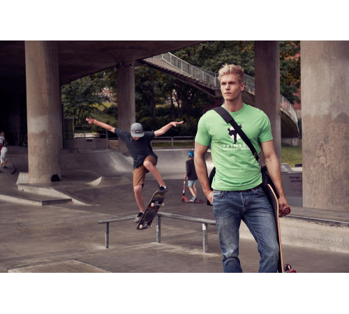 Футболка мужская Heavy, зеленая