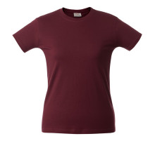 Футболка женская Lady H, бордовая