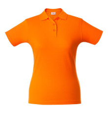 Рубашка поло женская Surf Lady, оранжевая