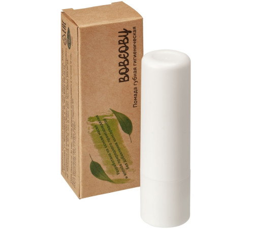 Гигиеническая помада Bobeoby, белая