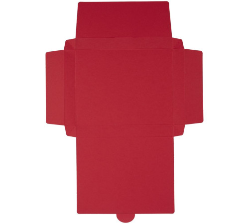 Коробка самосборная Flacky Slim, темно-красная