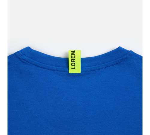 Лейбл тканевый Epsilon, S, желтый неон