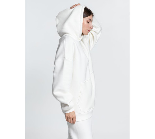 Худи Kulonga Oversize, молочно-белое