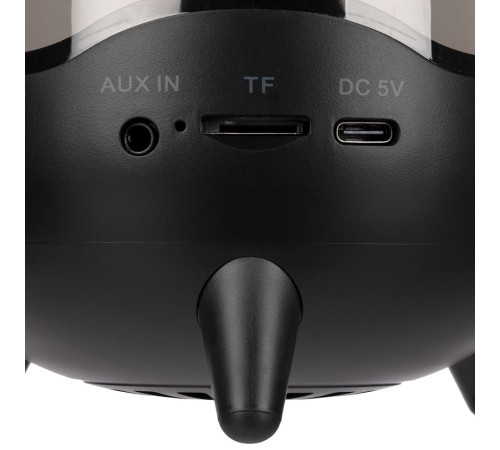 Беспроводная колонка с подсветкой soundFlicker, черная