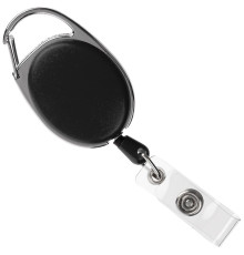 Ретрактор Access New с карабином, черный