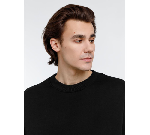 Свитшот оверсайз унисекс True Self, черный