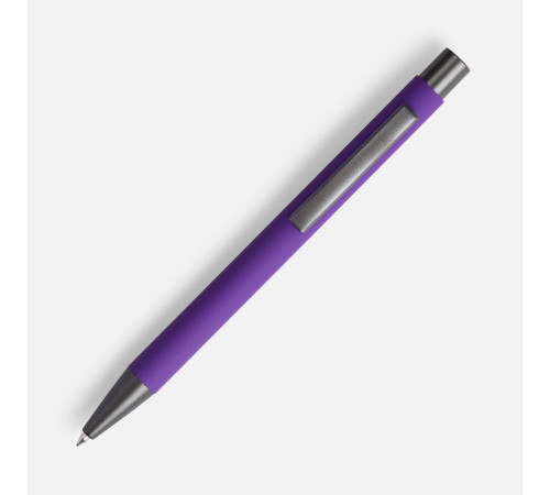 Ручка шариковая Atento Soft Touch, фиолетовая