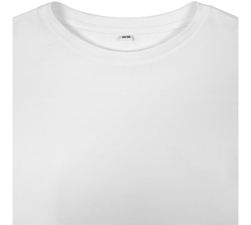 Футболка детская оверсайз Teezer, белая