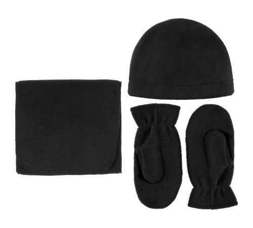 Шарф Fleecy, черный