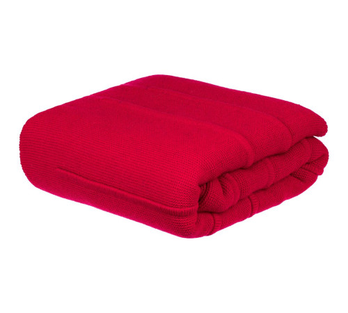 Плед Nessona Alpaca, красный (гвоздика)