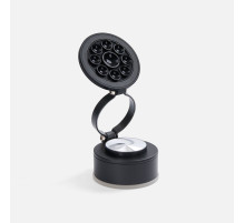 Вакуумный магнитный держатель airFix, черный с серым