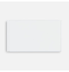 Лейбл из ПВХ Dzeta, M, белый