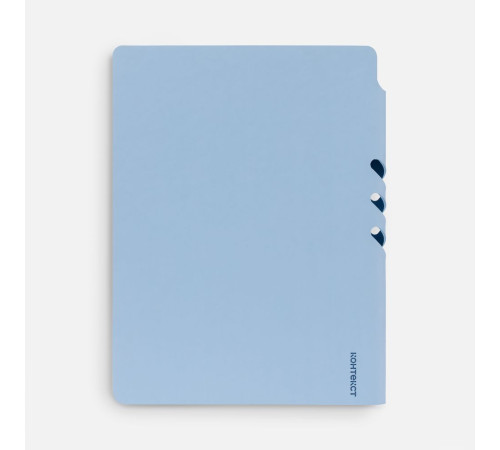 Ежедневник Flexpen Shall, недатированный, голубой