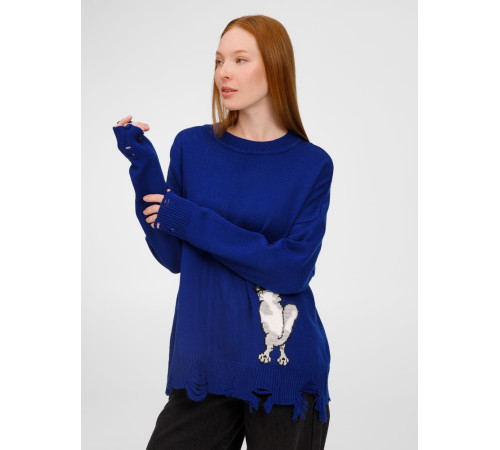 Джемпер Sharpick, темно-синий (кобальт)