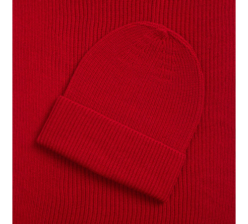 Шарф Nobilis Mono, красный