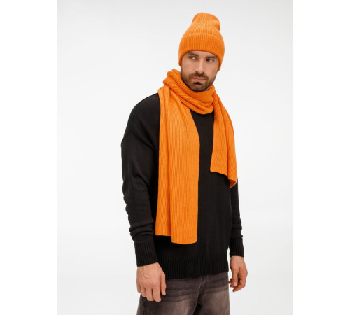 Шапка Nobilis Mono, оранжевая (абрикос)