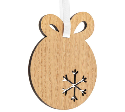 Деревянная подвеска Christmate, шар