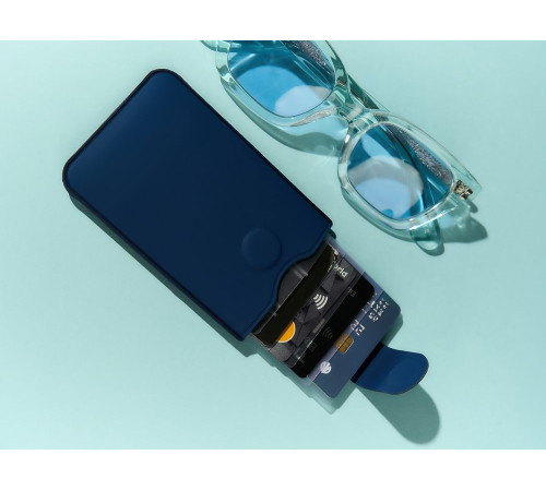 Чехол для карточек Faery, синий